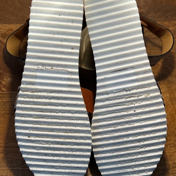 Journee Collection Java Women's Sandals. Snake Pattern. - Picture 6 of 8